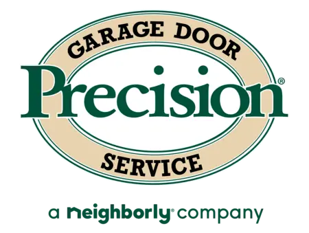 Precision Garage Door logo.