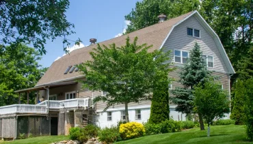 Converted barn home.
