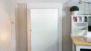 Door to a hidden room.