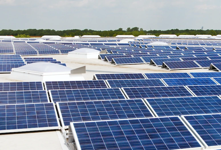 Group of solar panels