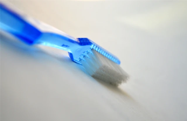 toothbrush on counter
