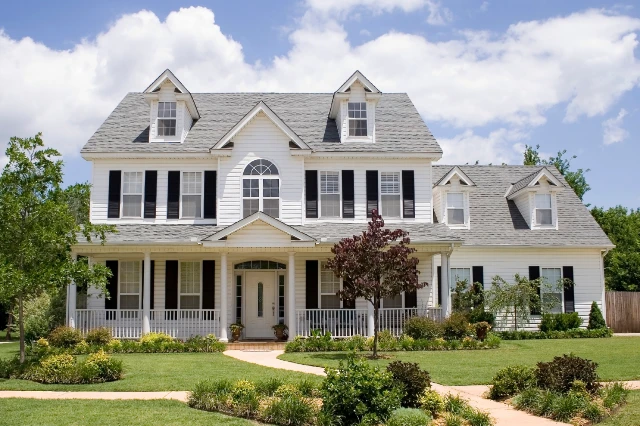 large two story home