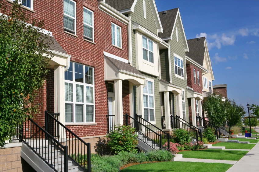 Row of houses