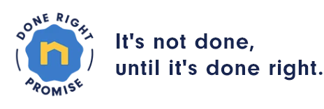 Neighborly Done Right Promise logo