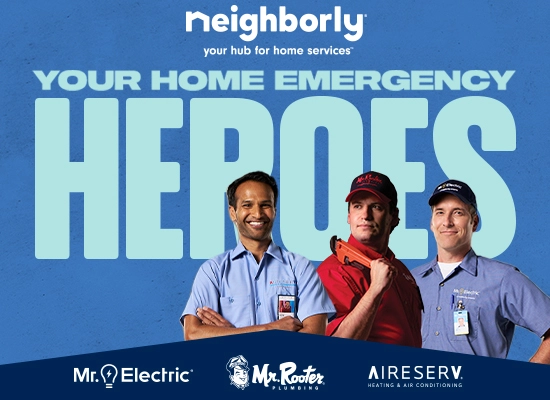 Home Emergency heroes graphic.