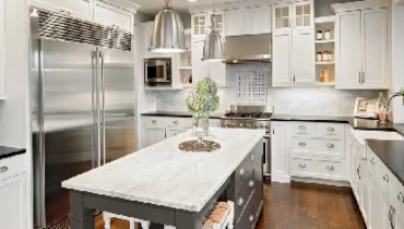 Newly remodeled kitchen.