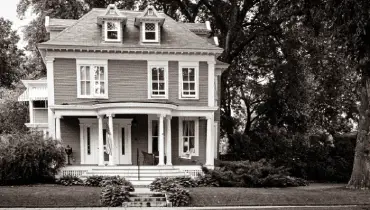 Older two story home with large front porch