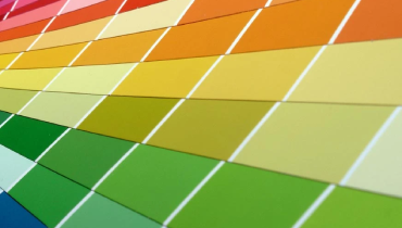 Paint color swatches.