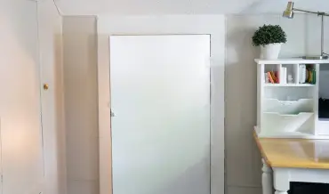 Door to a hidden room